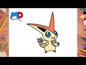 HOW TO DRAW VICTINI | POKEMON | MASTER OF DRAWING #54