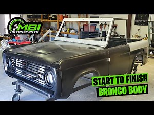 Start to finish Early Bronco Build (DIY Gang)