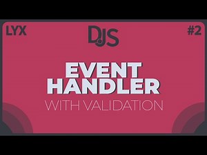 Event Handler + Validation | Discord.JS Series | #2
