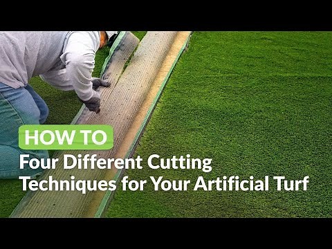 Four Different DIY Cutting Techniques for Your Artificial Turf Project