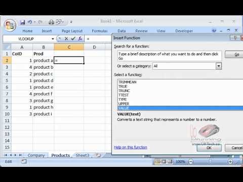 How To Merge / Join Data From Tables In Excel Using vLookup