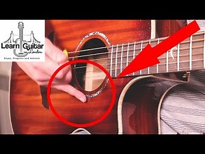 Picking Guitar Lesson - Top Tip For Beginners - (Increase Your String Accuracy)