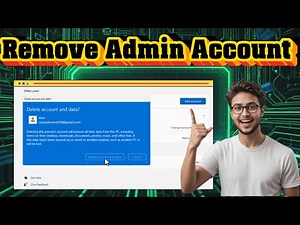 How To Remove An Administrator Account In Windows 11 | Safe & Simple Guide (2026)