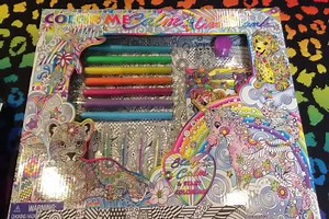 474K views · 15K reactions | Lisa Frank Adult Coloring Kits!...