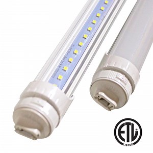 8ft 40W LED Tube - R17D Base - High Output Base - Bypass - (ETL)