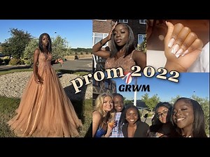 PROM GRWM | uk prom vlog | rhianan arthur