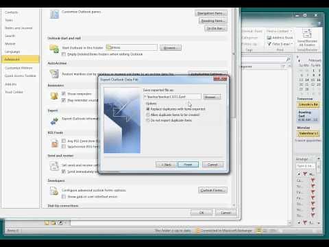 How to Back Up Microsoft Outlook