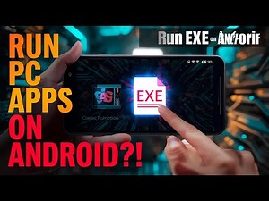 Run PC Apps on Android?! - How to Install & Play EXE Games on Android