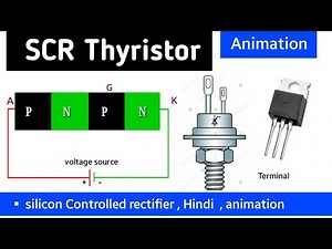 scr construction and working | scr working animation | scr in power electronics | scr | thyristor