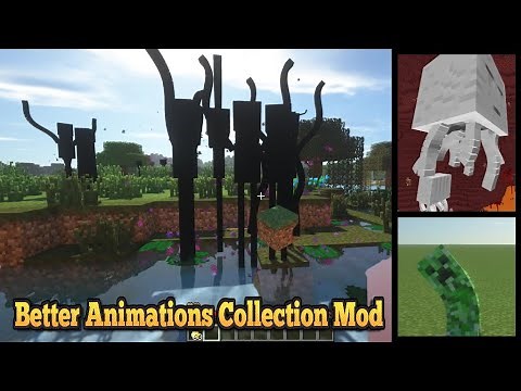 Minecraft 1.16.5 - Better Animations Collection Mod