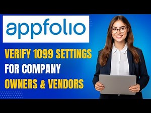 AppFolio Tutorial | How to Review Management, Owner & Vendor 1099 Settings
