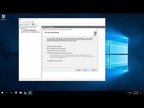 Installing and Configure WDS 2016