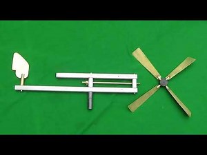 My New Home-Made Brass & Aluminium Windmill Weather Vane