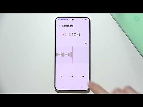 Samsung S25: How to Use Voice Recorder
