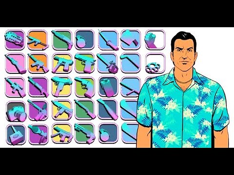 How to get ALL WEAPONS in GTA VICE CITY?