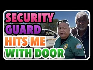 SECURITY HITS ME WITH A DOOR & MAKES SLANDEROUS MOM JOKES!!!! MARTINEZ, CA FIRST AMENDMENT