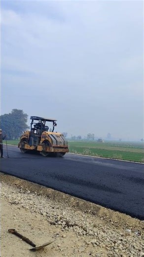 laying of DBM #civilengineering #roadconstruction #shorts