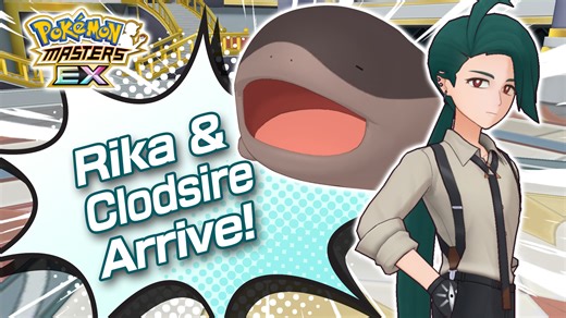 Rika & Clodsire arrive! Lear’s looking for a Pokémon to be the face of Pasio’s new signature sweet, and Rika’s confident the charmingly chocolatey Clodsire is the only choice! But Misty and Whitney think their partners are like totes more adorbs! Who will win this cutie clash? | Pokémon Masters EX