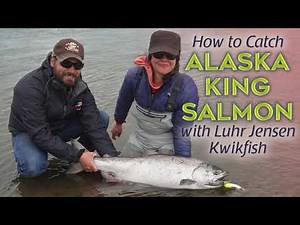 How to Catch Alaska King Salmon with Luhr-Jensen Kwikfish