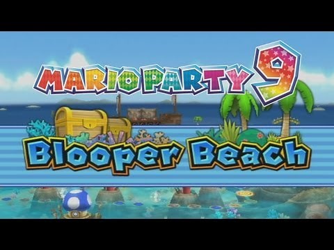 Mario Party 9 Party Mode - Blooper Beach