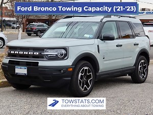 Ford Bronco Towing Capacity (2021 to 2023) - TowStats.com