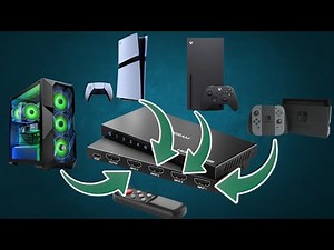 How to connect multiple devices to a single HDMI input (EASY TUTORIAL)