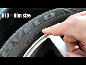 How To Read Your Tire Information