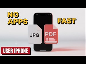 How to Convert Photos to PDF on iPhone (2026) - No Apps Needed!