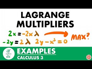 Lagrange Multipliers Examples | Calculus 3 - JK Math