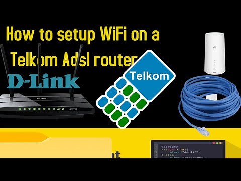 How to setup wifi on D-LINK TELKOM router