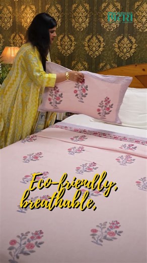 Introducing Jute Bed Covers cum Bedsheets by Heritage Pitara | Natural, Earthy & Sustainable Decor