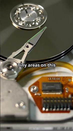 How Does A Hard Drive (HDD) Work? #hdd #hardrive #computerhardware