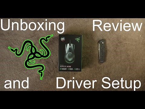 Razer Viper Mini Unboxing Review And Driver Setup Tutorial