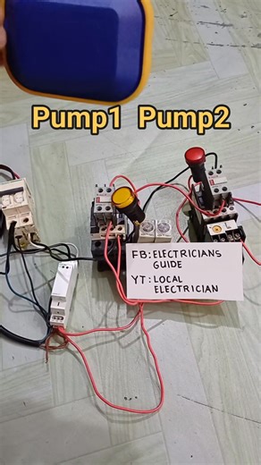 155K views · 1.3K reactions | Demonstration of water pump controller Controlcircuit #electrician #relay #control #power #technician #switch #engineering #fblifestyle #diy #electrical | Electricians Guide | Facebook
