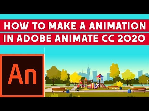 How to make a animation in adobe animate CC 2025