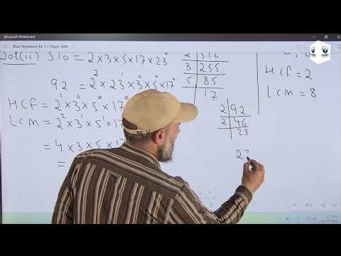 Real Numbers Class 10 Maths | Ex 1.1 Q2 Part 2 | LCM & HCF Using Prime Factorization | JKBOSE / CBSE