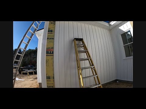DIY: How to install vinyl board and batten siding