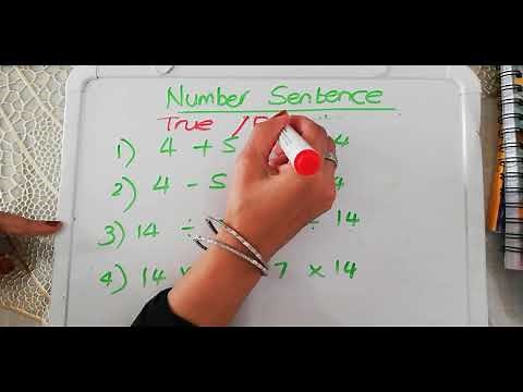 Grade 4:Number Sentence