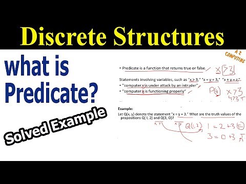 What is Predicate? || Predicate Logic Examples in Discrete Mathematics