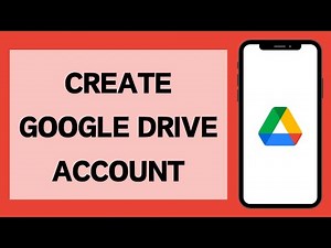 How To Create Google Drive Account (2024)