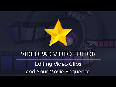 Editing Video Clips and Movie Sequences | VideoPad Video Editor Tutorial