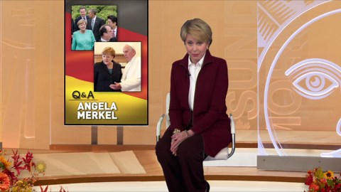 Angela Merkel on a world before and after the Berlin Wall