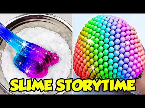 🎧Satisfying Slime Storytime #1 ❤️💛💚 Best Tiktok Compilation