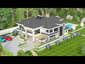 Stunning 6-Bedroom House Design | Ultimate House Plan & Floor Layout Tour