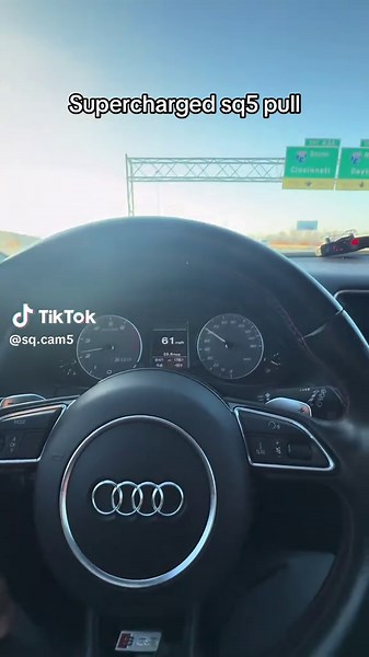 Amazing Supercharger Whine in Audi SQ5 Engine Bay