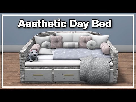 Aesthetic Day Bed BUILD HACK - Bloxburg