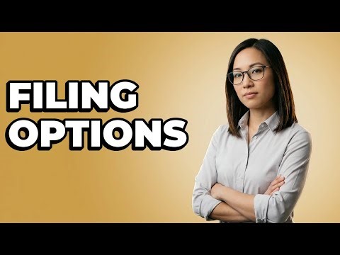 What Are The Different Ways To File Taxes?