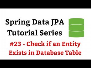 Spring Data JPA CrudRepository - existsById() Method