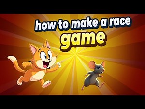 How to make a racing game in Scratch in 15 minutes - Step-by-step video tutorial for beginners