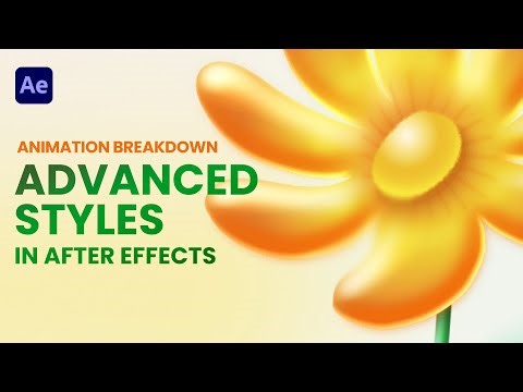 Stylized Flower Animation in After Effects | Animation Tutorial | Motion Circles